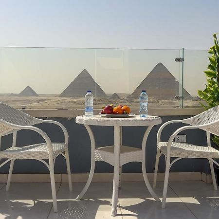 Full Pyramids View Apartment With Balcony For 8 P Kafret el-Gabal Εξωτερικό φωτογραφία
