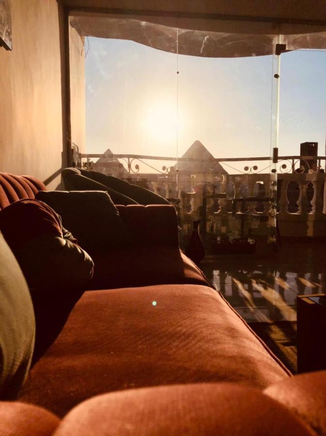 Full Pyramids View Apartment With Balcony For 8 P Kafret el-Gabal Εξωτερικό φωτογραφία