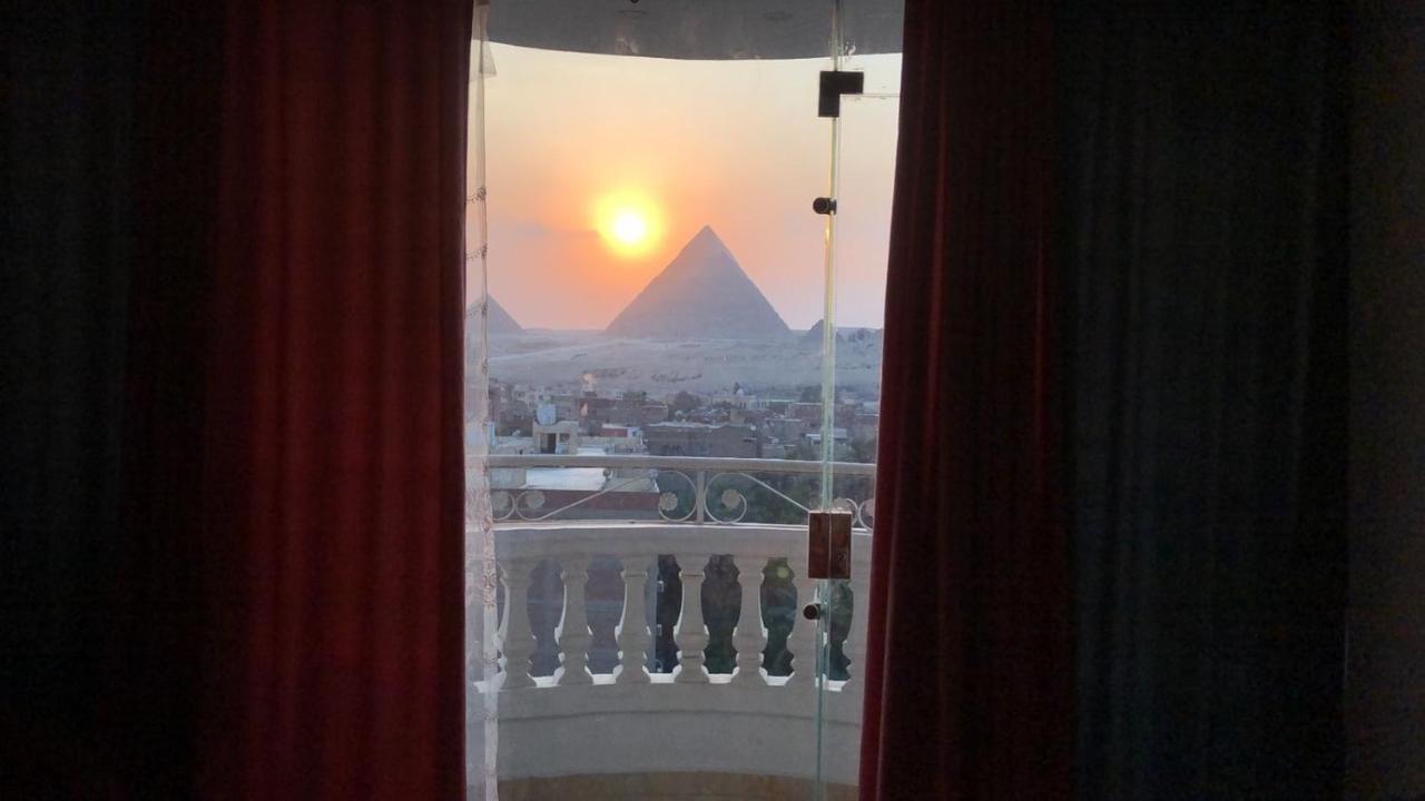 Full Pyramids View Apartment With Balcony For 8 P Kafret el-Gabal Εξωτερικό φωτογραφία