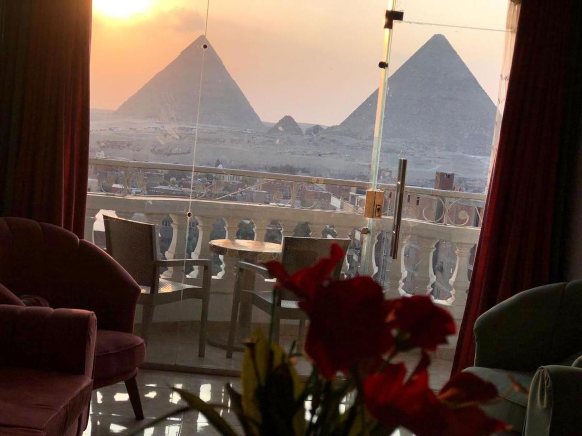 Full Pyramids View Apartment With Balcony For 8 P Kafret el-Gabal Εξωτερικό φωτογραφία