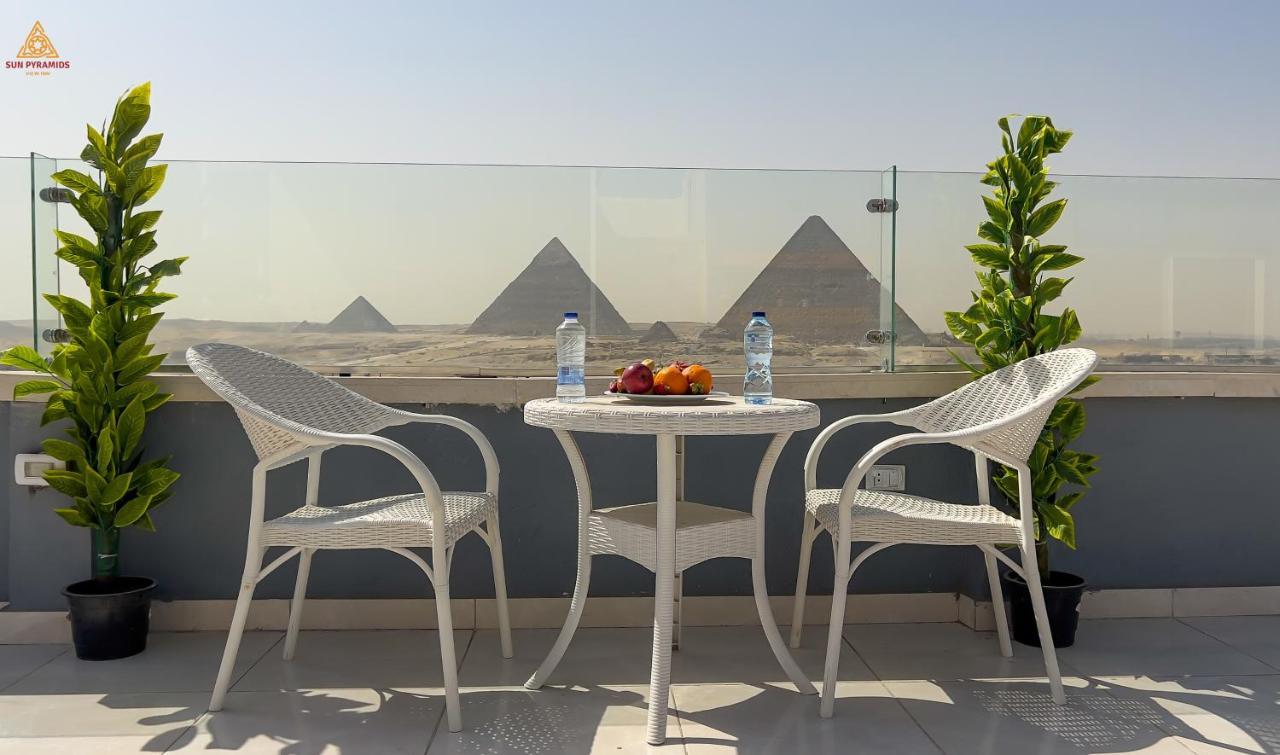 Full Pyramids View Apartment With Balcony For 8 P Kafret el-Gabal Εξωτερικό φωτογραφία
