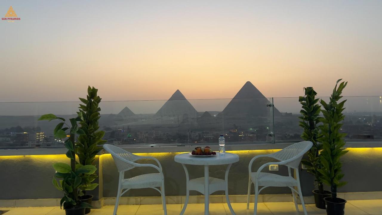Full Pyramids View Apartment With Balcony For 8 P Kafret el-Gabal Εξωτερικό φωτογραφία
