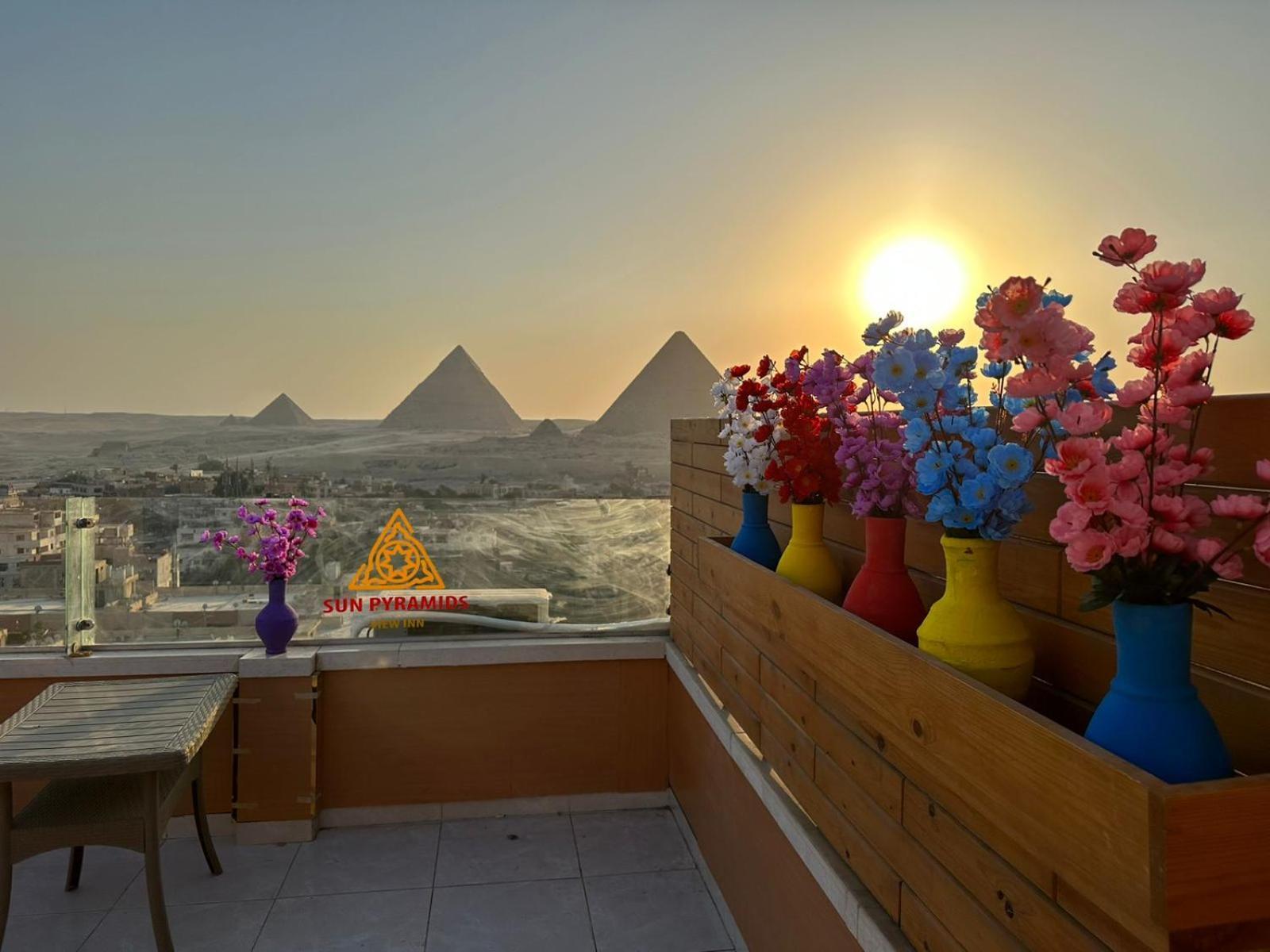 Full Pyramids View Apartment With Balcony For 8 P Kafret el-Gabal Εξωτερικό φωτογραφία