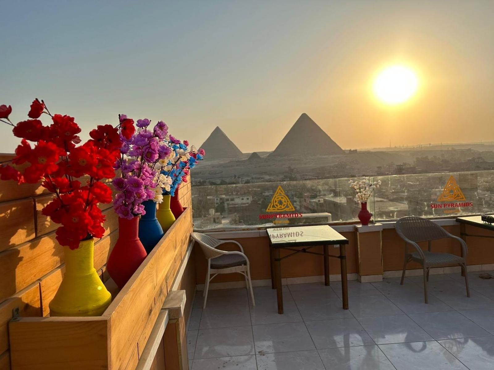 Full Pyramids View Apartment With Balcony For 8 P Kafret el-Gabal Εξωτερικό φωτογραφία
