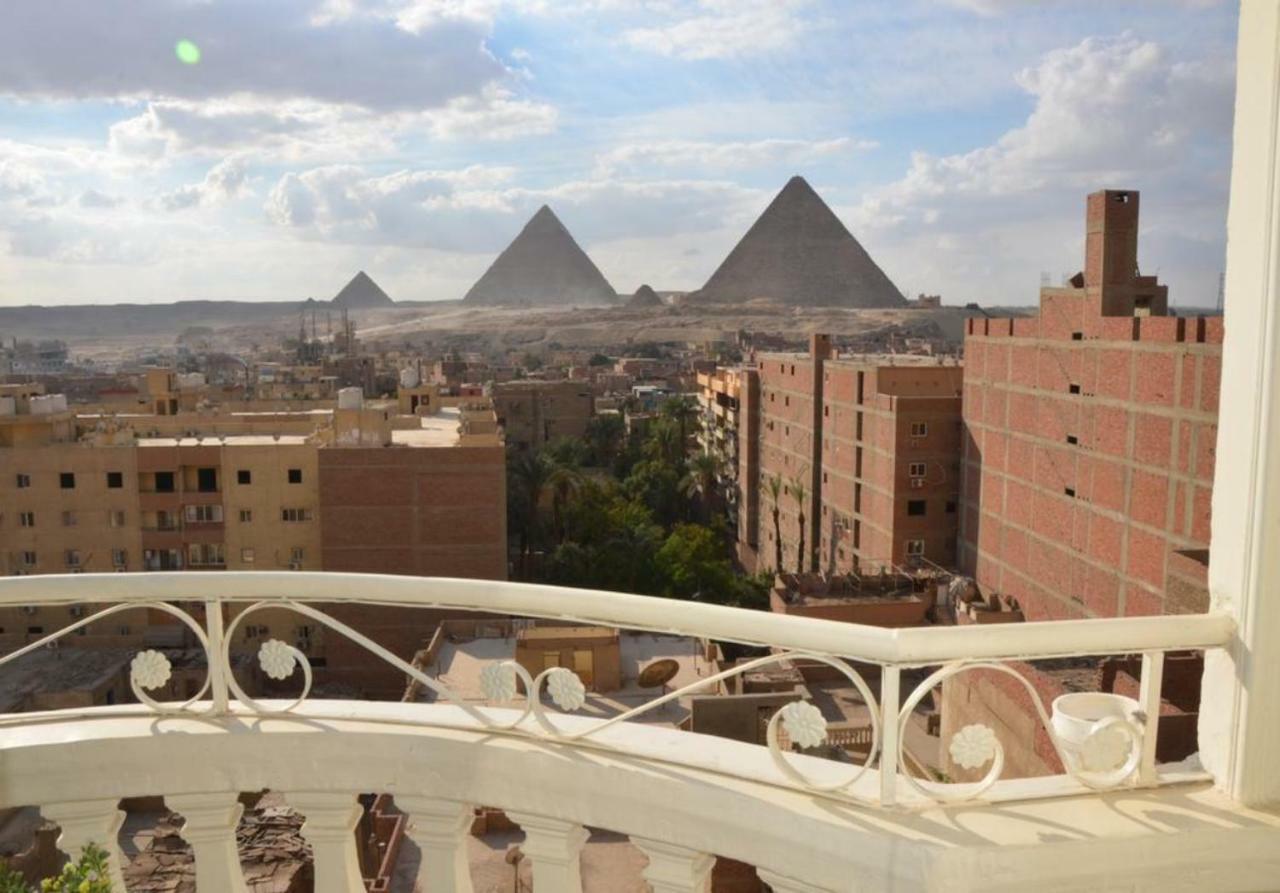 Full Pyramids View Apartment With Balcony For 8 P Kafret el-Gabal Εξωτερικό φωτογραφία